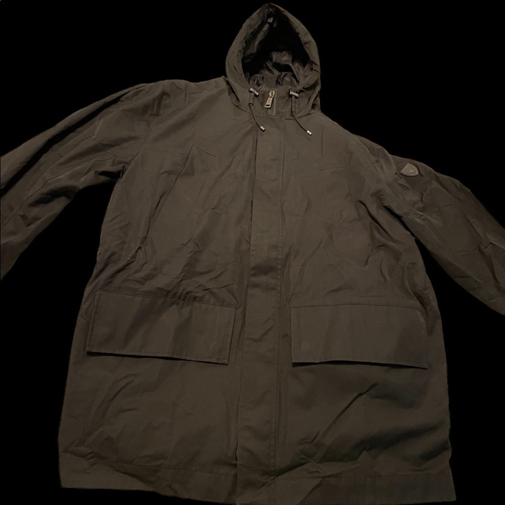 Ralph Lauren Twill Hooded Coat